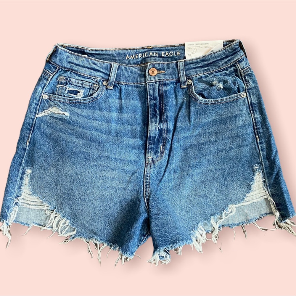 NWT American Eagle Highest Rise Mom Shorts